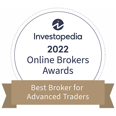 Investopedia 2022 Award - Melhor para traders experientes